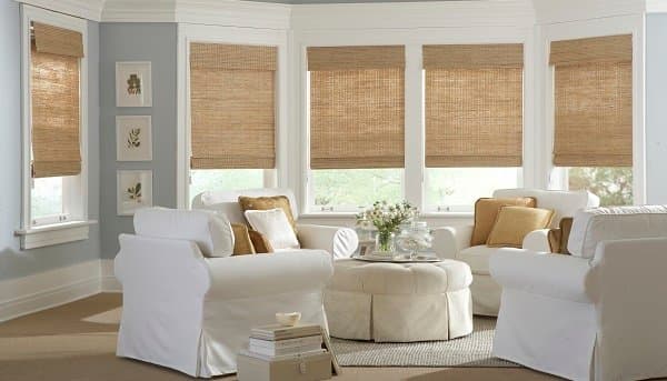 Beautiful roman shades